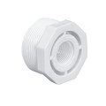 Lasco Fittings Bushing, 3/4 x 1/2 in, Schedule 40, White 439101BC