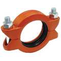 Gruvlok Coupling, Ductile Iron, 2 in, Class 150 0390006823