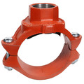 Gruvlok Clamp-T, Galv, Ductile Iron, 2 x 2 x 1 in 0390175024