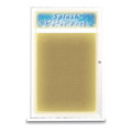 United Visual Products Corkboard, Keylime/White, 24" x 36" UV450HILED-WHITE-KEYLIME