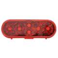 Maxxima LED Red Oval Stop/Tail/Turn Lens M63348RDF-MH