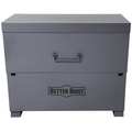 Better Built Piano-Style Jobsite Box, Gray, 60 in W x 30 in D x 49 in H 2089-BB