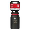 Milwaukee Tool 3/4" Drive Deep Impact Socket 34 mm Size, Deep Socket, Black Phosphate 49-66-6409