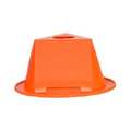 Zoro Select HDPE Pallet Cones, 4 1/5 in H 03-500-828-O