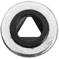 Usa Industrials Sealing Washer, Fits Bolt Size No. 10 Steel, Zinc Plated Finish, 5 PK ZMBSW-15