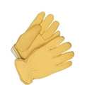 Bdg Grain Deerskin Driver Lined Thinsulate C100 Tan, Size M 20-9-366-M