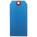 Zoro Select Blank Shipping Tag, Paper, Blue, PK1000 61KU34
