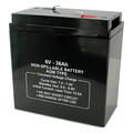Zoro Select Sealed Lead Acid Battery, 6V, 36Ah, AGM 47043