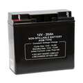 Zoro Select Sealed Lead Acid Battery, 12VDC, 20Ah 47020