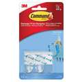 Command Clear Hook, Plastic, Clear, PK2 17092CLR-ES