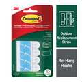 Command Refill Strip, Foam, White, PK16 17022AW-ES