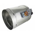 Io Hvac Controls Zone Damper, Carrier, Round, 6" CD-06