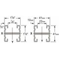 Wesanco Strut, Combo, 304, 1-5/8x1-5/8", 10 ft. W401ST30410