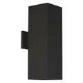 Progress Lighting Up/Down LED Square Cylinder, 6", Black P5644-31-30K