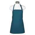 Fame Fabrics Apron, 3-Pocket Bib, F10, Teal 18159