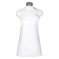 Fame Fabrics Apron, 3-Pocket Bib, F10, White 18155