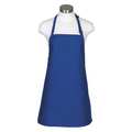 Fame Fabrics Apron, No Pocket Bib, F33, Royal Blue 18732