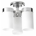 Progress Lighting Elevate Three-Light Flush Mount, Chrome P350040-015