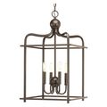 Progress Lighting Assembly Hall Four-Light Pendant, Bronze P500036-020