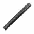 All America Threaded Products Fully Threaded Rod, 5/8"-18, Black Oxide Finish 36386