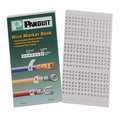 Panduit Wire Marker Book, Vinyl Cloth, 1-45 PCMB-3