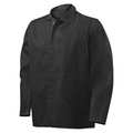 Steiner Cotton Jacket, Flame Resist, 30", Black, M 1080MB-M