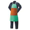 Steiner Cotton Bib Apron, Flame Resist, 36", Green 10338