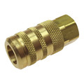 Coilhose Pneumatics Industrial Coupler 1/4" FPT 1/4" 6-Point CO 15X4F
