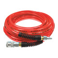 Coilhose Pneumatics Flexeel Hose 3/8" ID x 100 Transparent Red CO PFE6100TRS58C