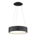 Nuvo Orbit 20W LED Pendant Black Finish 62/1456