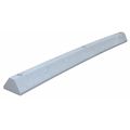 Plastics R Unique Parking Block, Standard, 6 ft., Gray, Spikes S6PBGTRUE-SPIKES