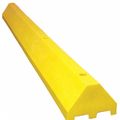 Plastics R Unique Truck Parking Block, Yellow, 8 ft., Spikes 71096TBY-SPIKES