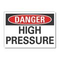 Lyle Refl Decal Danger High Pressure, 5x3-1/2", LCU4-0360-RD_5X3.5 LCU4-0360-RD_5X3.5