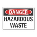 Lyle Danger Sign, 7 in H, 10 in W, Vertical Rectangle, English, LCU4-0374-RD_10X7 LCU4-0374-RD_10X7