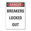 Lyle Decal Danger Breakers Locked Out, 10"x7" LCU4-0416-ND_10X7