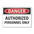 Lyle Decal Danger Authorized, 14"x10" LCU4-0484-ND_14X10