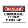 Lyle Danger Sign, 10" W, 7" H, 0.004" Thickness, LCU4-0538-ED_10x7 LCU4-0538-ED_10x7