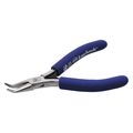 Aven Pliers Bent, Nose, 4-1/2", Serrated Jaws 10310
