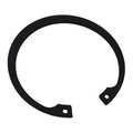 Rotor Clip Internal Retaining Ring, Steel, Black Phosphate Finish, M62 Bore Dia. DHO-062