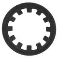 Rotor Clip External Push-On Retaining Ring, Steel Black Phosphate Finish, 5/8 in Shaft Dia TX-062