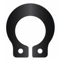 Rotor Clip External Retaining Ring, Steel Black Phosphate Finish, 0.094 in Shaft Dia SHF-009