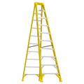 Werner 10 ft Fiberglass Stepladder, 375 lb Capacity 6310