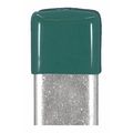 Vast Safety End Cap, 1-5/8"X1-5/8", Green, PK10 V800NEOCPGN-10