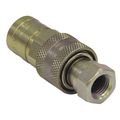 Buyers Products 1 Inch NPTF Sleeve-Type Hydraulic Quick Coupler Assembly B40006