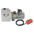 Buyers Products 3-Way DC Power Unit with 1.5 Gallon Steel Reservoir and Electric Controls PU319LRS