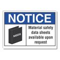 Lyle Msds Info Notice Label, 3.5x5in, Polyester LCU5-0015-ND_5X3.5