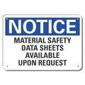 Lyle Rflct Msds Info Notice Sign, 10x14in, Alum LCU5-0237-RA_14X10