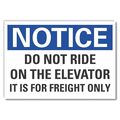 Lyle Do Not Ride Notice, Decal, On 7"x5" LCU5-0234-RD_7X5