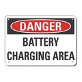 Lyle Refl Alum Danger Battery, 10"x7", LCU4-0440-RA_10X7 LCU4-0440-RA_10X7