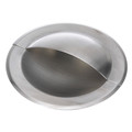 Component Hardware Drawer Pull, Stainlss Steel Round Recssed P60-1010